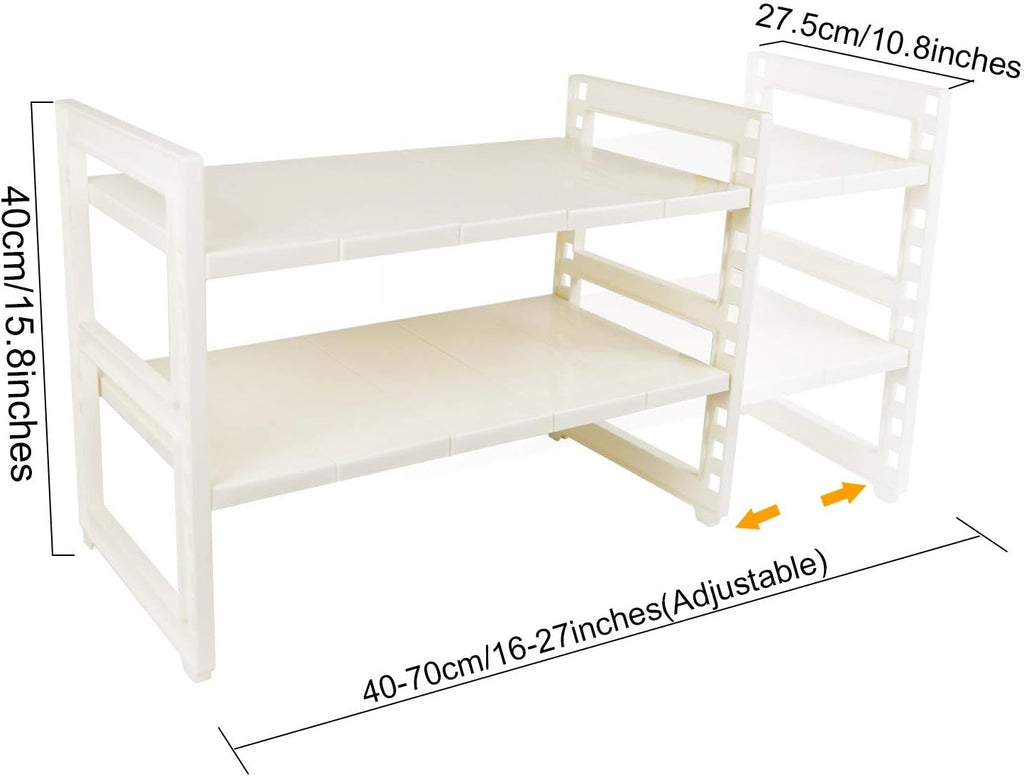 Expandable 2 Tier Under Sink Organizer for Kitchen and Bathroom P31787