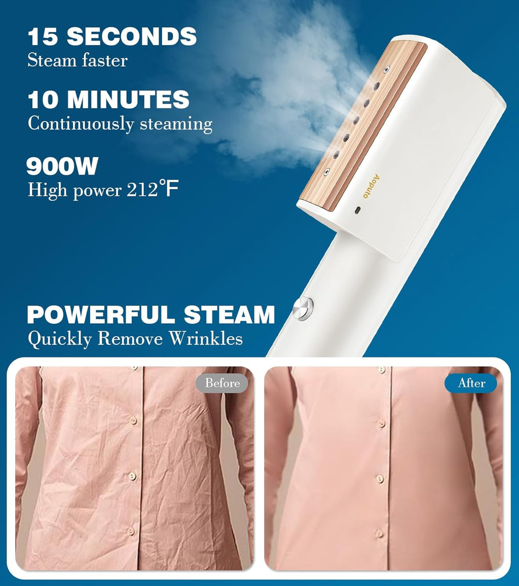 Portable Handheld Travel Steamer for Clothes, 15s Heat Up, Wrinkle Remover Q832
