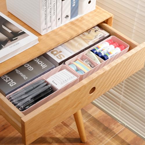 2 Pack Cord Organizer Box with Adjustable Compartments, Clear U374