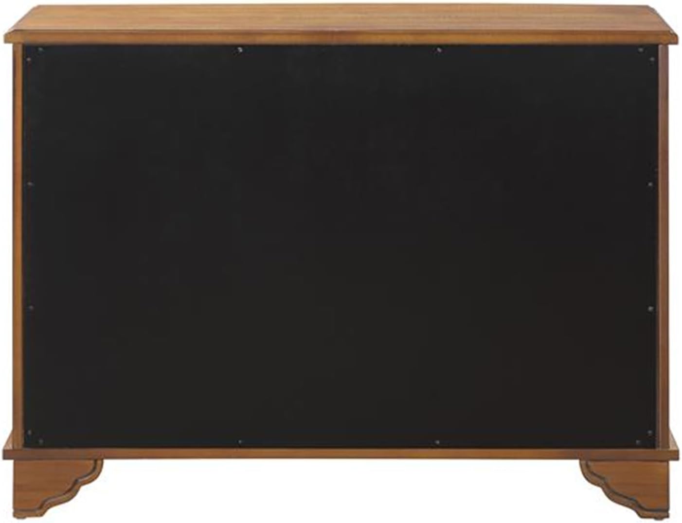 Vintage 40 Inch Console Table with Storage Rack, Natural Walnut J978030