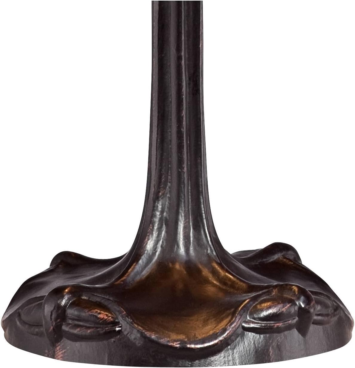 Robert Louis Tiffany Traditional Tiffany Style Table Lamp 24.75" Bronze Tropical Birds Stained Glass F3276