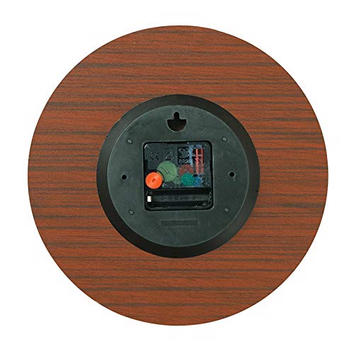 Bigfoot Sasquatch Golden Moon Wall Clock Silent Non-Ticking Wooden 40cm R8352