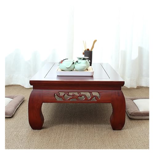 Japanese Floor Table Low Wooden Tatami Table for Living Room Q40666