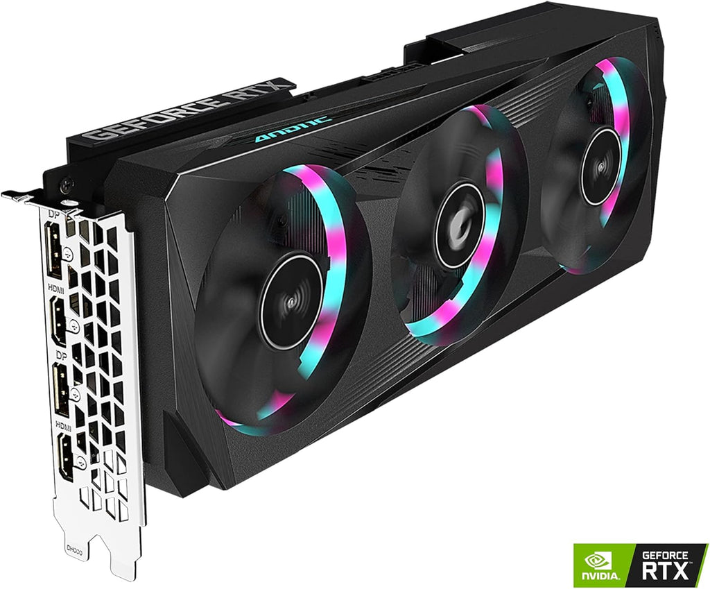 GIGABYTE AORUS GeForce RTX 3060 Ti Elite 8G Graphics Card, 3X WINDFORCE Fans, LHR X4327