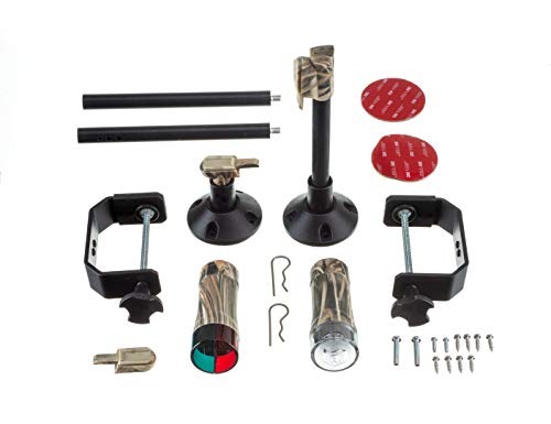 Attwood 14190-7 Water-Resistant Portable Clamp-On LED Light Kit K5615