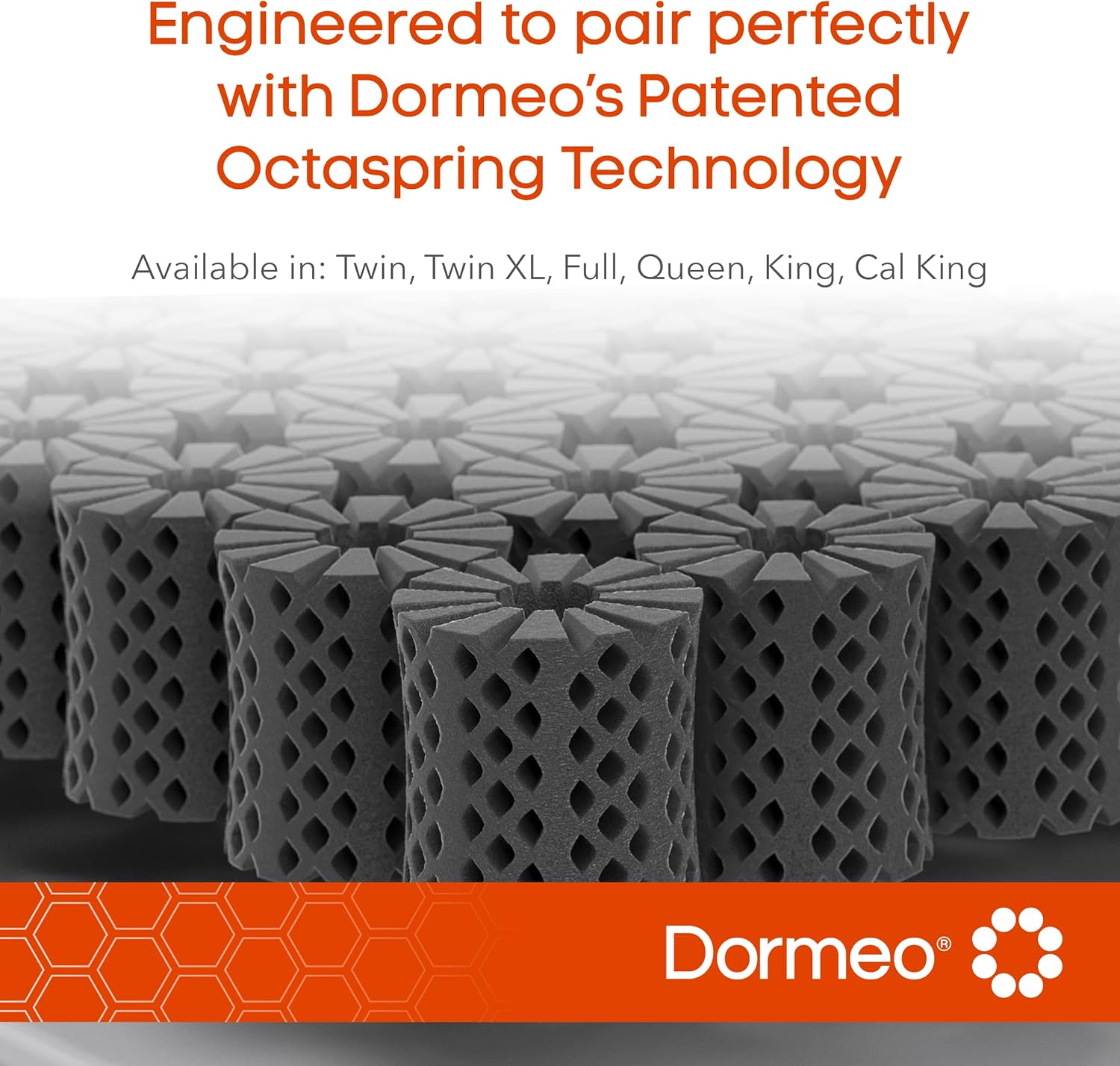Dormeo Queen Mattress Topper with Waterproof Protector Bundle E166736