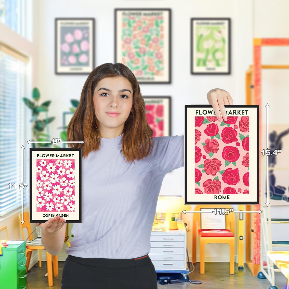 Henri Matisse Wall Art Posters Prints Pack of 6 for Bedroom Living Room G688