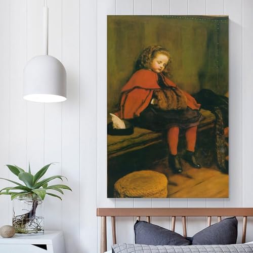 John Everett Millais My Second Sermon Canvas Wall Art Poster 24x36inch T203912