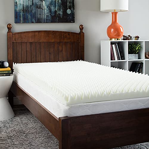 Slumber Solutions Dorm Highloft 3-inch Memory Foam Mattress Topper Full W807