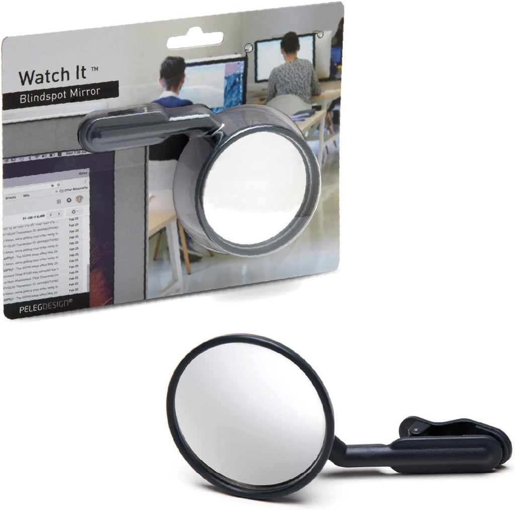 Peleg Design Watch-It Monitor Mirror Clip On Convex Safety Mirror Q78218