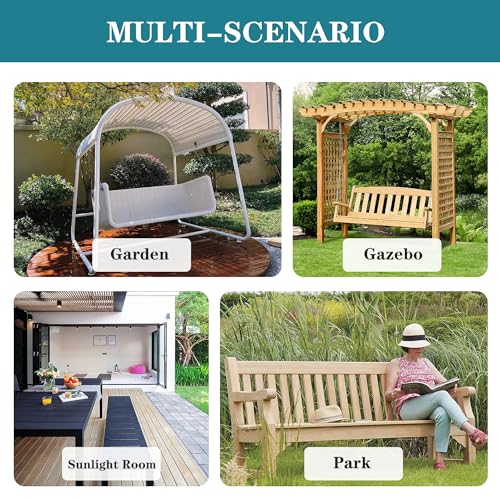 Outdoor Bench Cushions 59 x 18 Inch Waterproof Navy Patio Seat Pad X28138