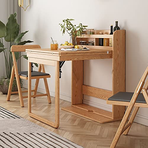 Fold Out Wall Table with Large Storage Space F3726