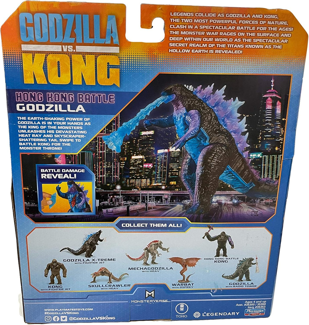 MonsterVerse Godzilla vs. Kong 6" Hong Kong Battle I463