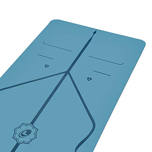 Liforme Travel Yoga Mat with Patented Alignment System I16106