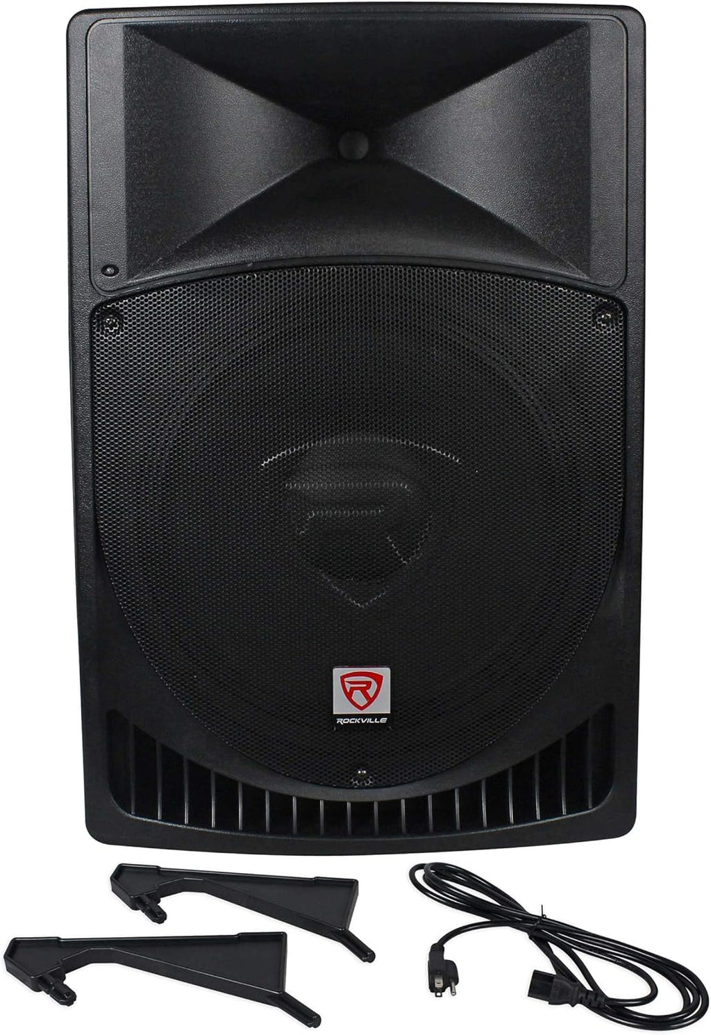 Rockville RPG15 15" Powered 2000W 2-Way DJ PA Speakers H510843