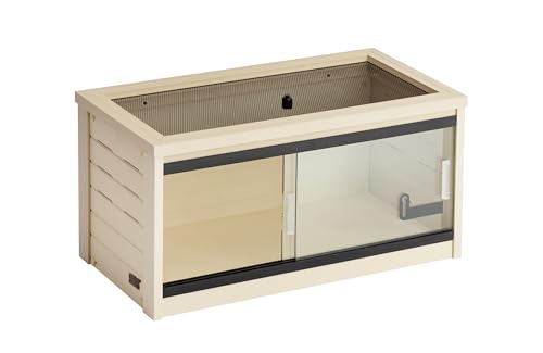New Age Pet® ECOFLEX 36" Medium Mojave Reptile Habitat Enclosure Lounge in Grey