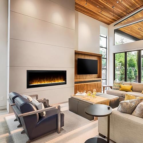 Dimplex 36 Inch Slim Built-in Linear Electric Fireplace with Remote Q154