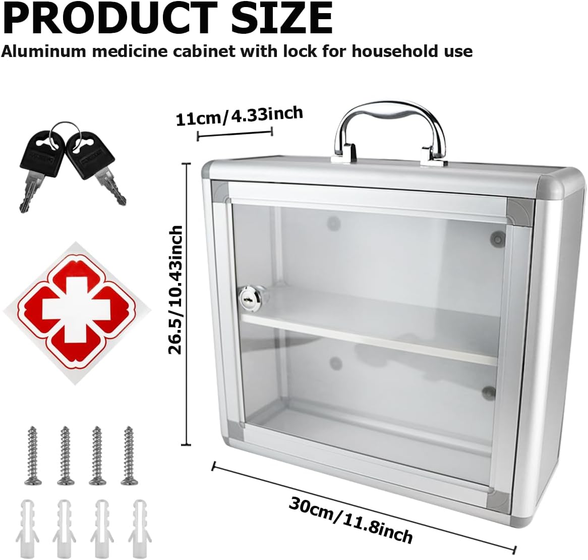 Lockable Storage Containers for Home, Hotel, and Office Use O306