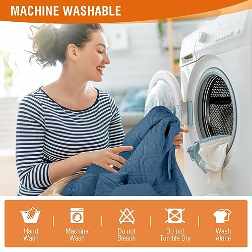 Waterproof Recliner Chair Cover Non-Slip Washable with Pocket for Pets S534