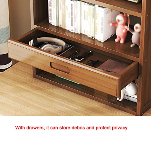 3-Tier Wooden Desktop Bookshelf with Drawer C1474