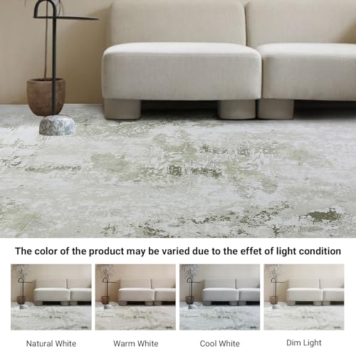 HOMBYS 10x14 ft Modern Area Rug for Living Room Bedroom, Non-Slip, Machine Washable M367411