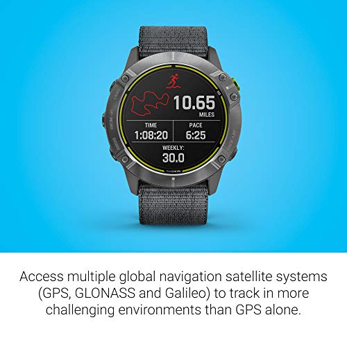 Garmin Enduro Multisport GPS Watch with Solar Charging, Carbon Gray DLC Titanium, Renewed X327807