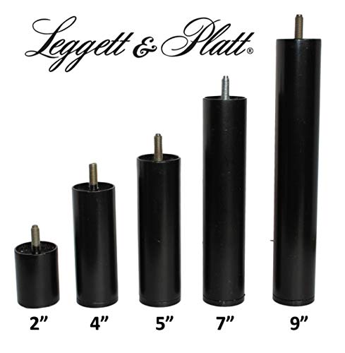 Leggett & Platt Adjustable Bed Leg Kit, 7", Set of 4 E5167