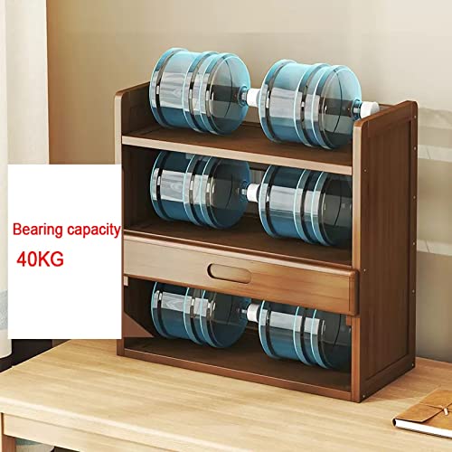 3-Tier Wooden Desktop Bookshelf with Drawer C1474