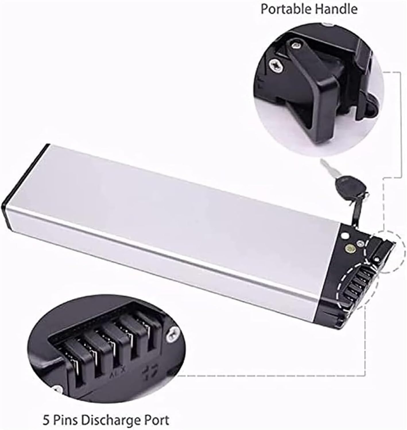 36V 10Ah Folding Ebike Battery Lithium Ion Pack G45284
