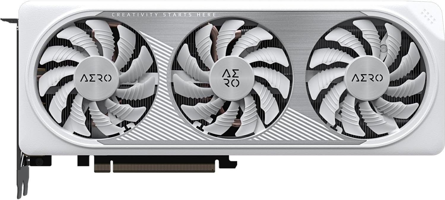 GIGABYTE NVIDIA GeForce RTX 4060 Ti AERO OC Graphics Card 16GB GDDR6 G727808