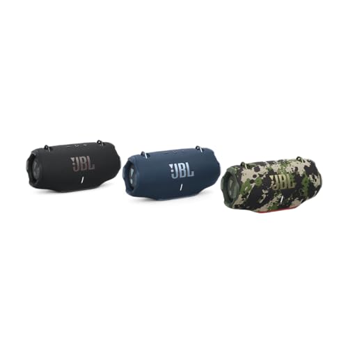 JBL Xtreme 4 Portable Bluetooth Speaker, IP67 Waterproof, 24H Playtime (Blue) M226954