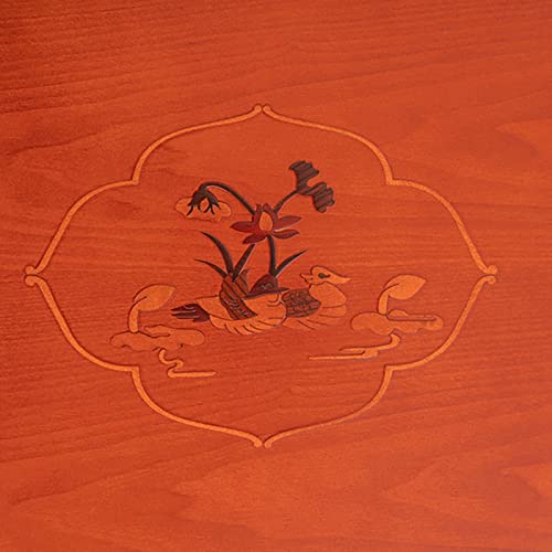 Folding Table Korean Solid Wood Dining Table for Tatami Bay Window Tea House R46685
