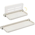 RV Aluminum Foldable Shelf, Wall-mounted Foldable Shelf, RV Fold-Down Storage Panel for RV,Camper Car,Caravans Bathroom, Laundry Room (16 inch)