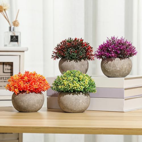 Mini Fake Grass Ball in Paper Pot Artificial Succulent Plant L97248