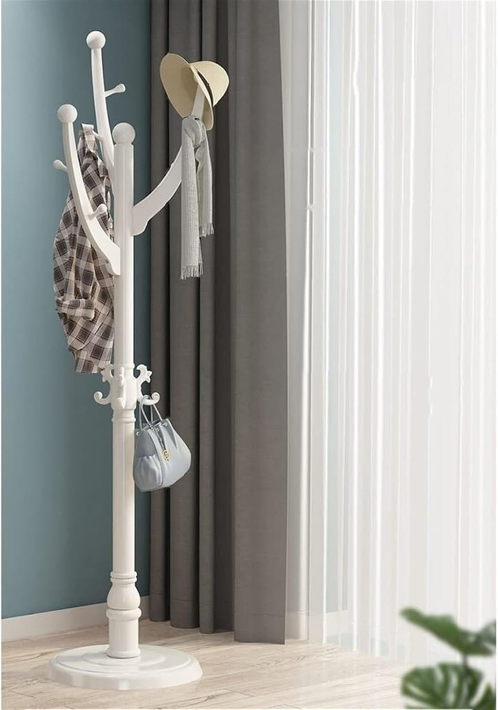 Free Standing Coat Rack with 9 Hooks P27154