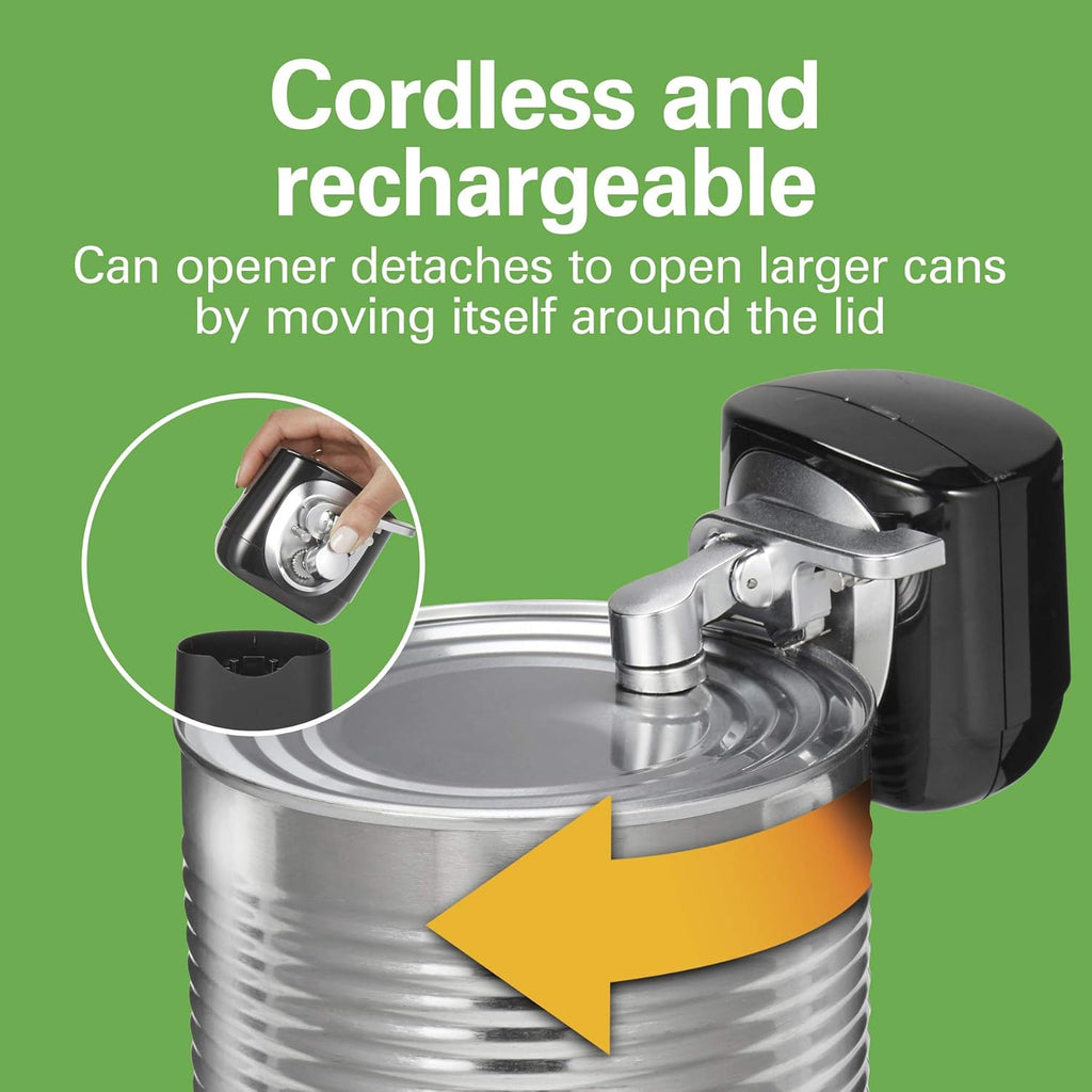 Hamilton Beach 2-in-1 Electric Automatic Can Opener, Hands-Free M333509