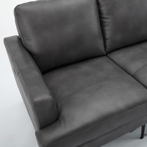 120" Modern Sectional 3 Seater Sofa with Storage, Beige Y611
