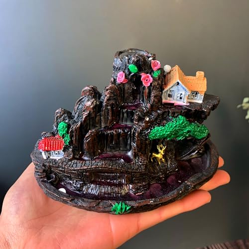 Incense Holder Resin Reflux Fairy Mountain Incense Burner L98538