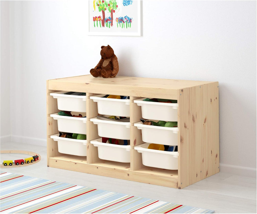 Ikea TROFAST Storage Combination with Boxes, 93x44x52 cm M563