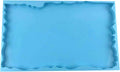 River Table Silicone Mold Large Irregular Rectangle Molds Resin Epoxy Clay Craft Ornament Jewelry Making, approx.46x28.8x2.5cm/18.11x11.34x0.98in, Blue