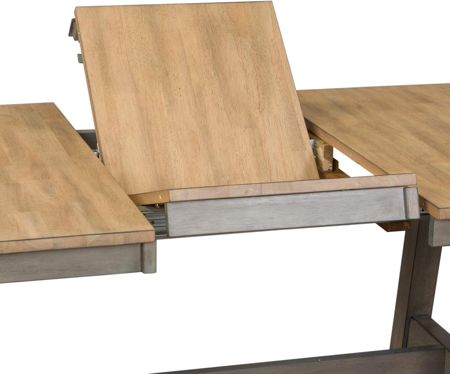 Lindsey Farm 7 Piece Trestle Table Set, Gray H580