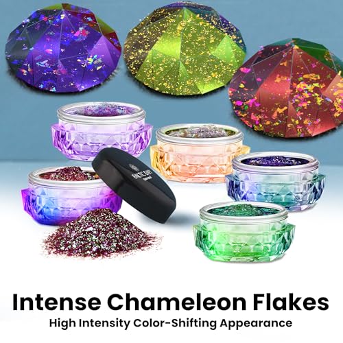 Chameleon Flakes Color Shift Mica Pigment Powder for Epoxy Resin K8972