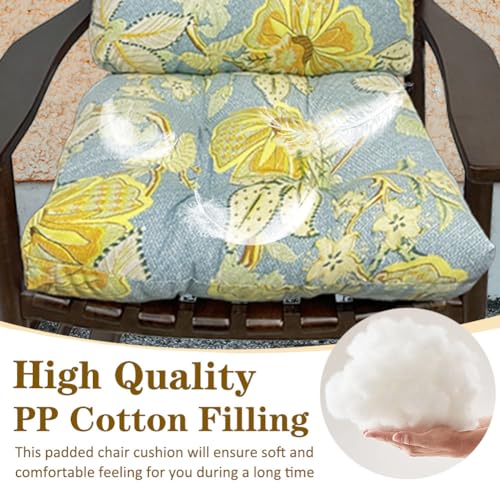 SEAHOME Tufted Rocking Chair Cushion Set with Ties M9792