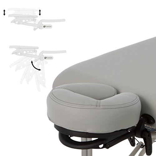 Portable Massage Table with Face Cradle and Carry Case H56949