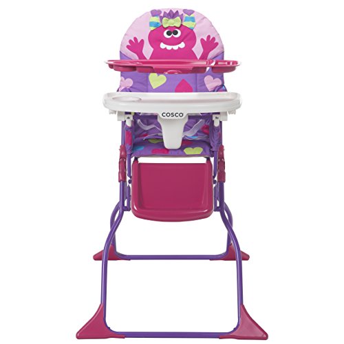 Cosco Simple Fold Deluxe High Chair Monster Shelley S473