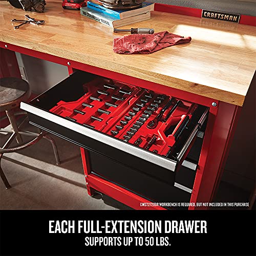 CRAFTSMAN 2000 Series Workbench, 4-Drawer Storage Module P555358