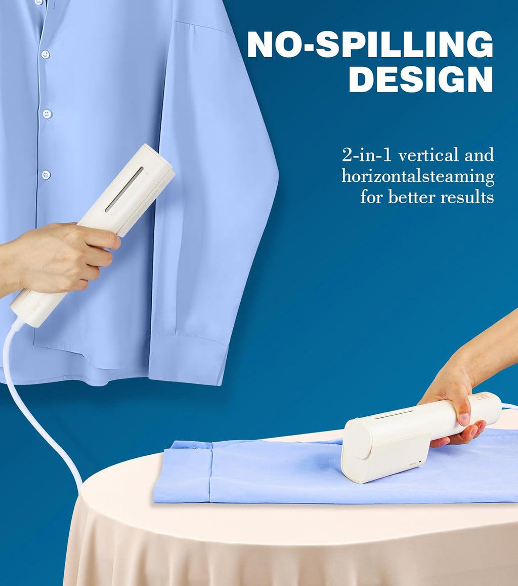 Portable Handheld Travel Steamer for Clothes, 15s Heat Up, Wrinkle Remover Q832