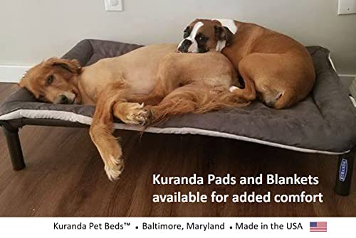 Kuranda Chewproof Dog Bed Walnut PVC 50" x 36" G3449