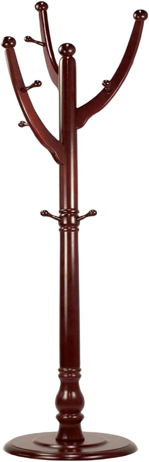 SEMIR Wood Coat Rack Freestanding with 11 Hooks E75161