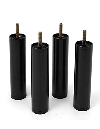 Leggett & Platt Adjustable Bed Leg Kit, 7" Height, Set of 4, M8 Threading